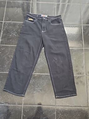 Barely Used  Empyre Black Relaxed Fit Men's Jeans